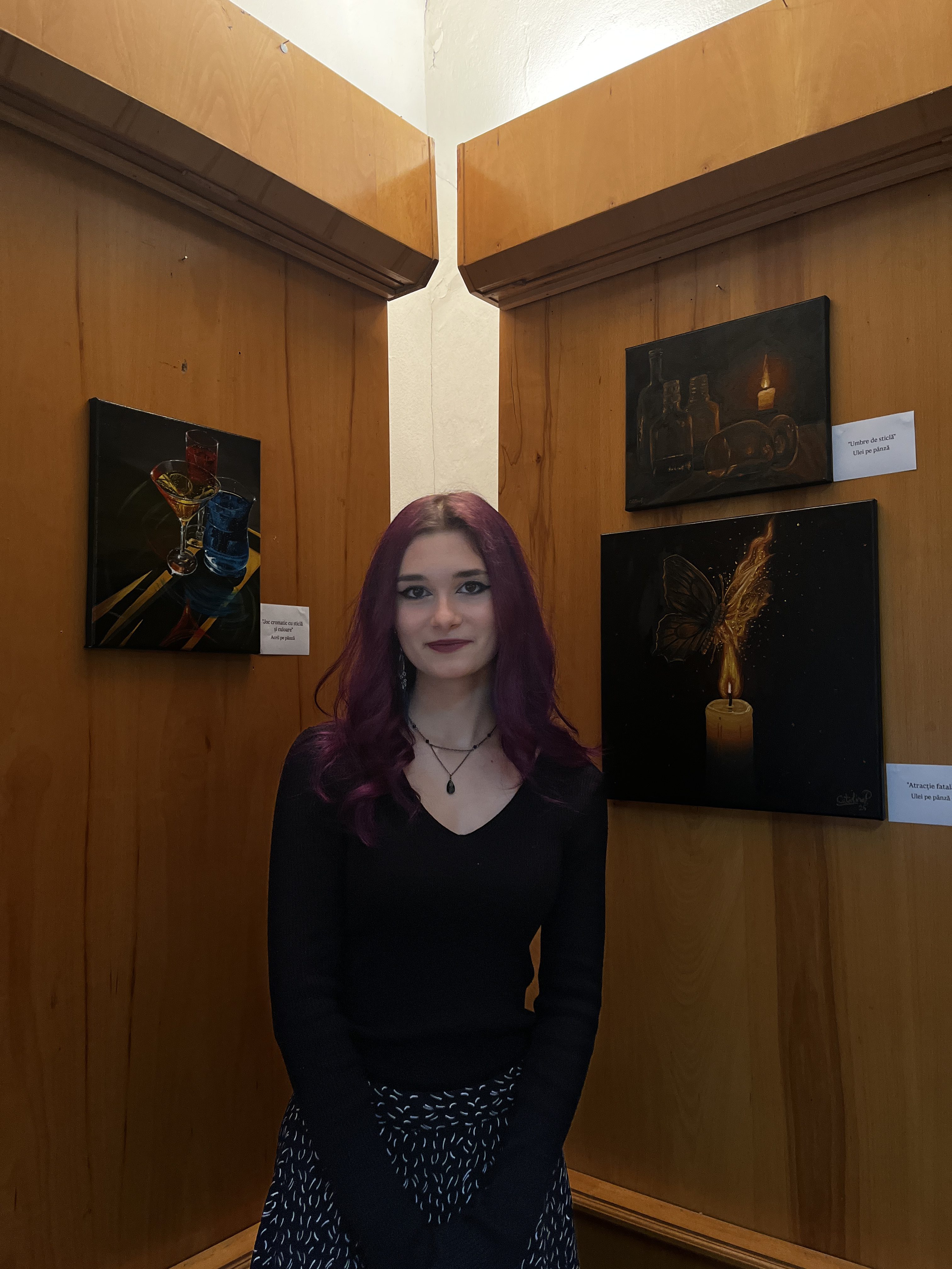 Dincolo de culoare. Vernisaj de pictură și interviu cu artista Cătălina Părău